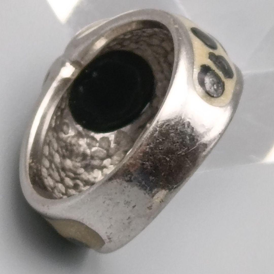 オープンセール 福袋 11.5号 刻印925 優美なオニキスリング ～漆黒に宿る静謐なる力 アクセサリー