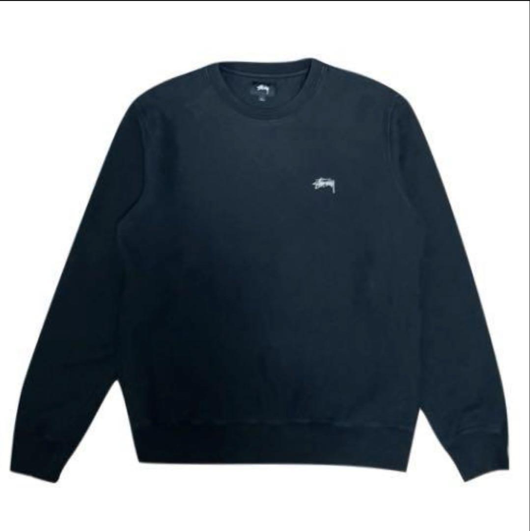 STUSSY Stock logo crew overdyed