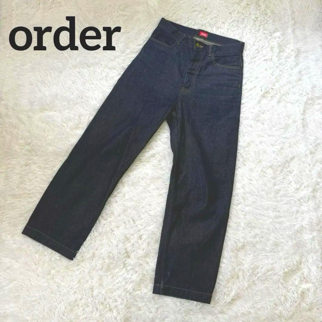 良好　order デニム　S 代官山　ルーズデニムパンツ　オーダー　流行