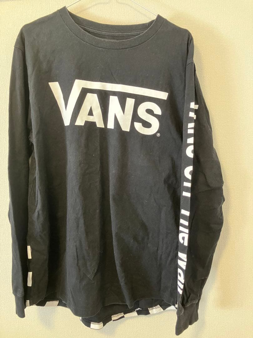 早い物勝ち値下げ！VANS ロングスリーブTシャツ M 黒