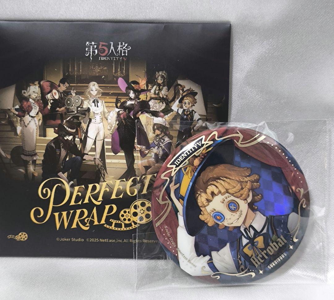 公式正規品】第五人格 中国 限定 完美杀青 缶バッジ 曲芸師 マイク