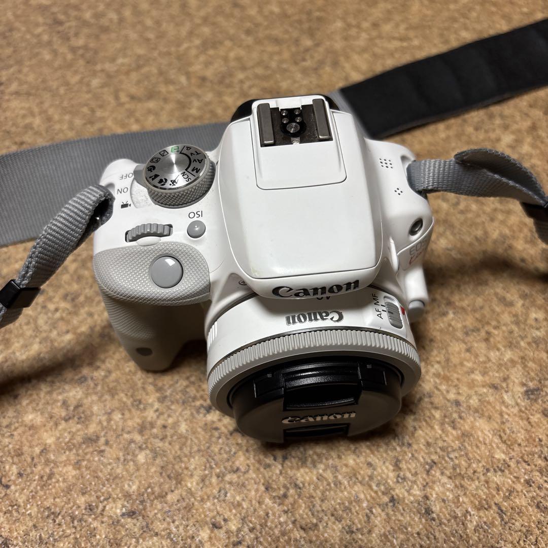 Canon EOS Kiss X7 ホワイト レンズ、ケース付き