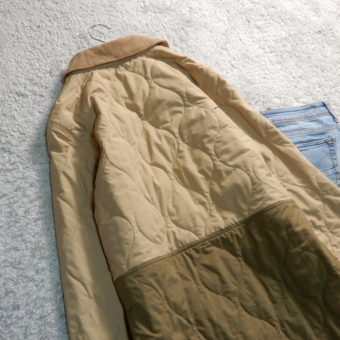 未使用 ヒューマンウーマン 2WAY 切り替え キルティングコート M 可愛い 未使用 ヒューマンウーマン 2WAY 切り替え キルティングコート M 可愛い