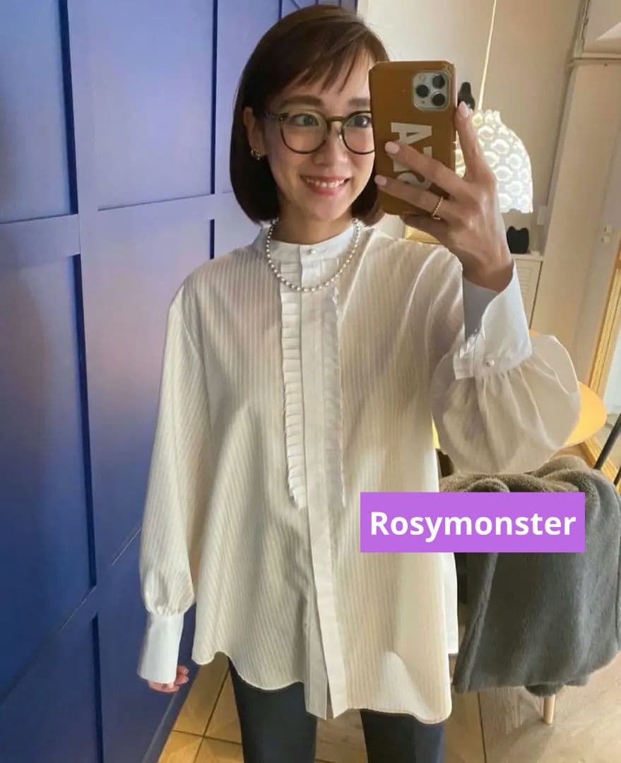 ロージーモンスター ストライプシャツ