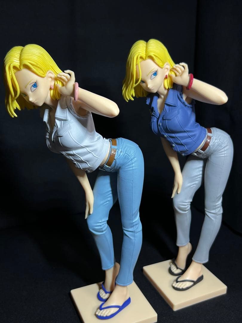 人造人間18号 フィギュア 2体セット glitter & glamours - メルカリ 人造人間18号 フィギュア 2体セット glitter & glamours - メルカリ