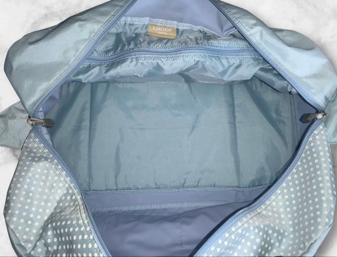 CHOOP リュック & ボストンバッグ 水色 林間学校 修学旅行