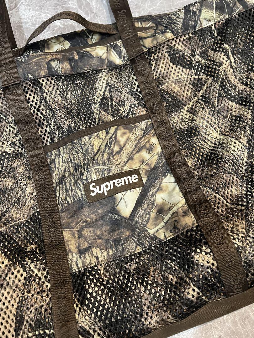 Supreme MeshToteBag TrueTimberKanatiCamo
