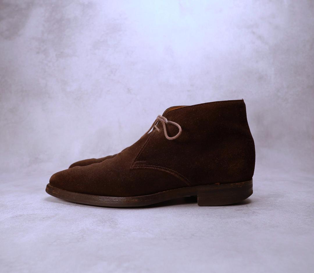 英国製 クロケット＆ジョーンズ TETBURY チャッカブーツ UK7E