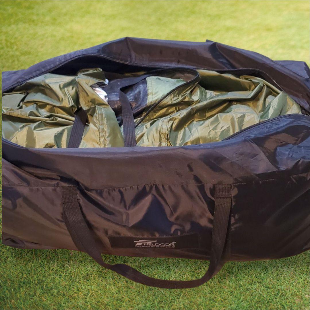 【美品】FIELDOOR トンネルテント480
