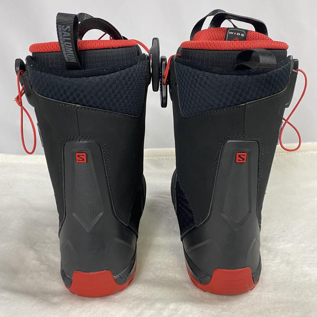 【美品】SALOMON DIALOGUE WIDE 26.5 スノボブーツ　黒