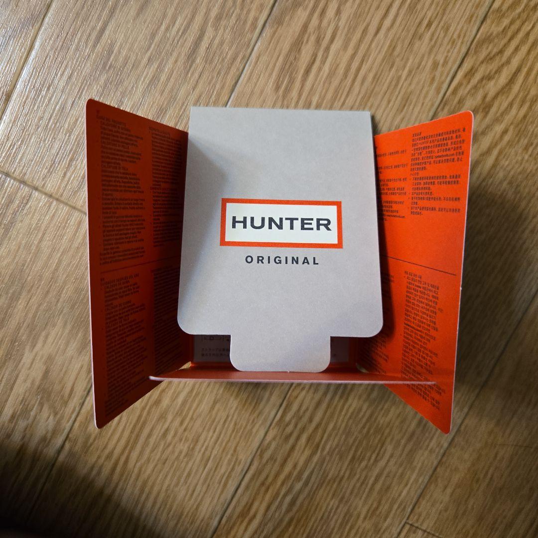 HUNTER　レインブーツ　ショート　ネイビー