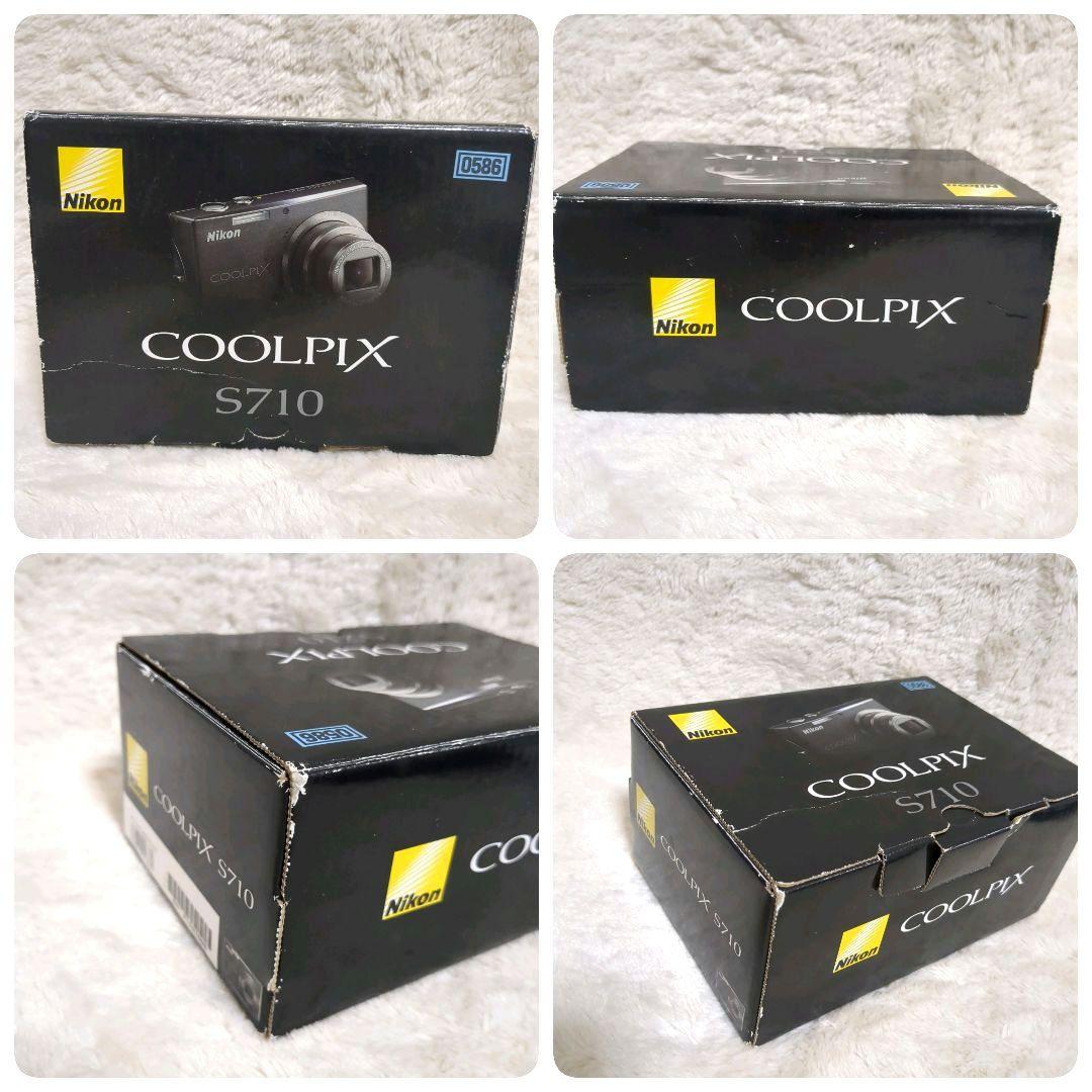 動作確認済み✨NIKON デジカメ COOLPIX S710コンデジ