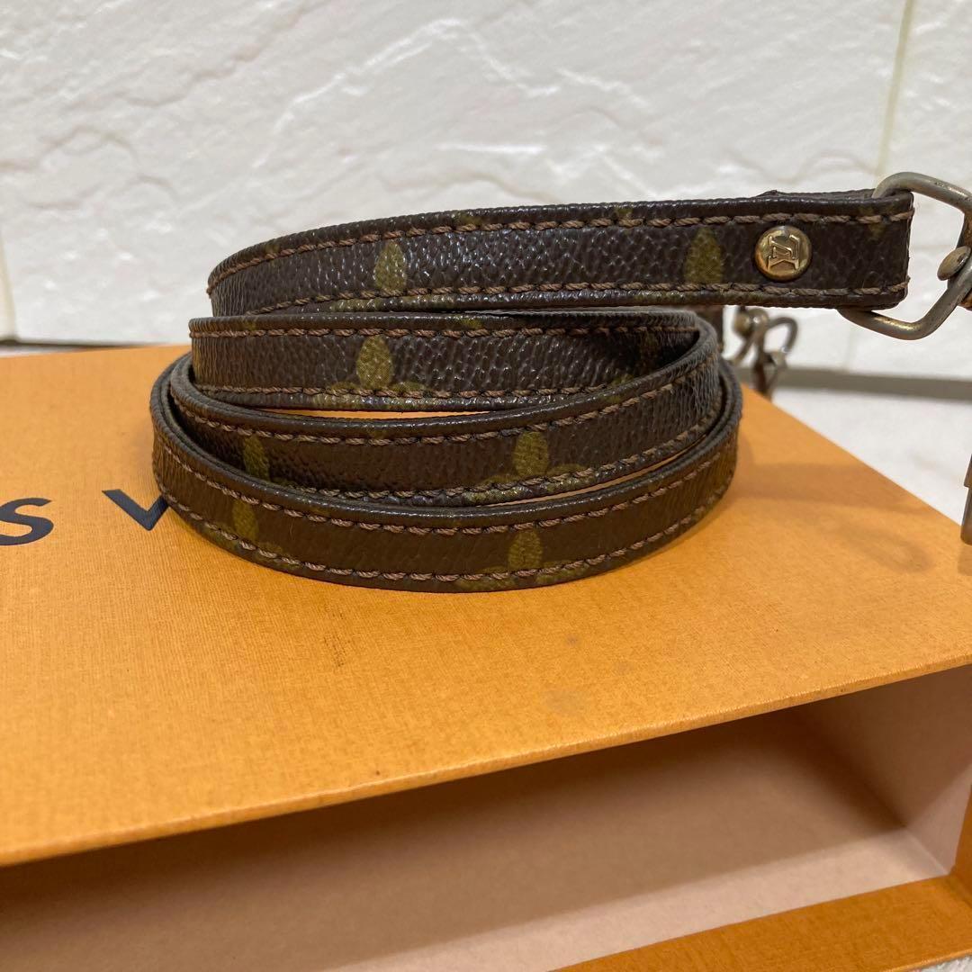 ルイ・ヴィトン　　ショルダーストラップ 現行品 ルイヴィトン ショルダーストラップ モノグラム ブラウン