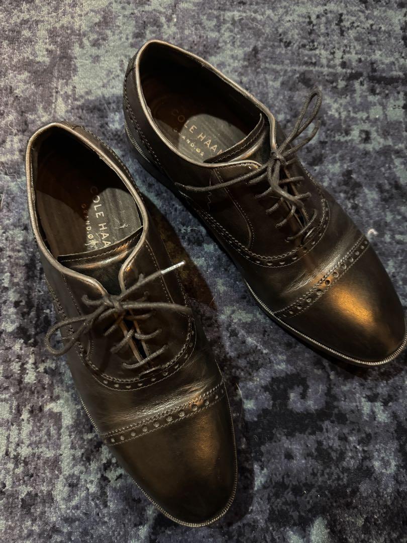 Cole Haan ブラック ドレスシューズ