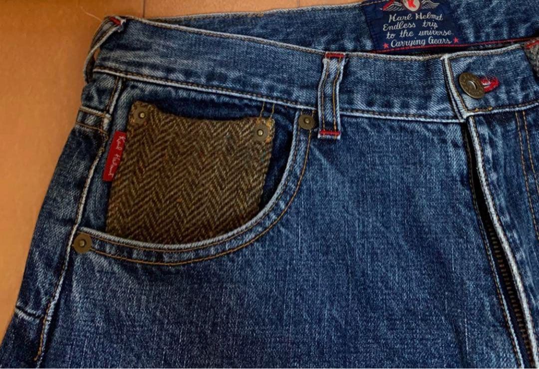 カールヘルム⭐︎デニム 刺繍 カールヘルム⭐︎デニム 刺繍