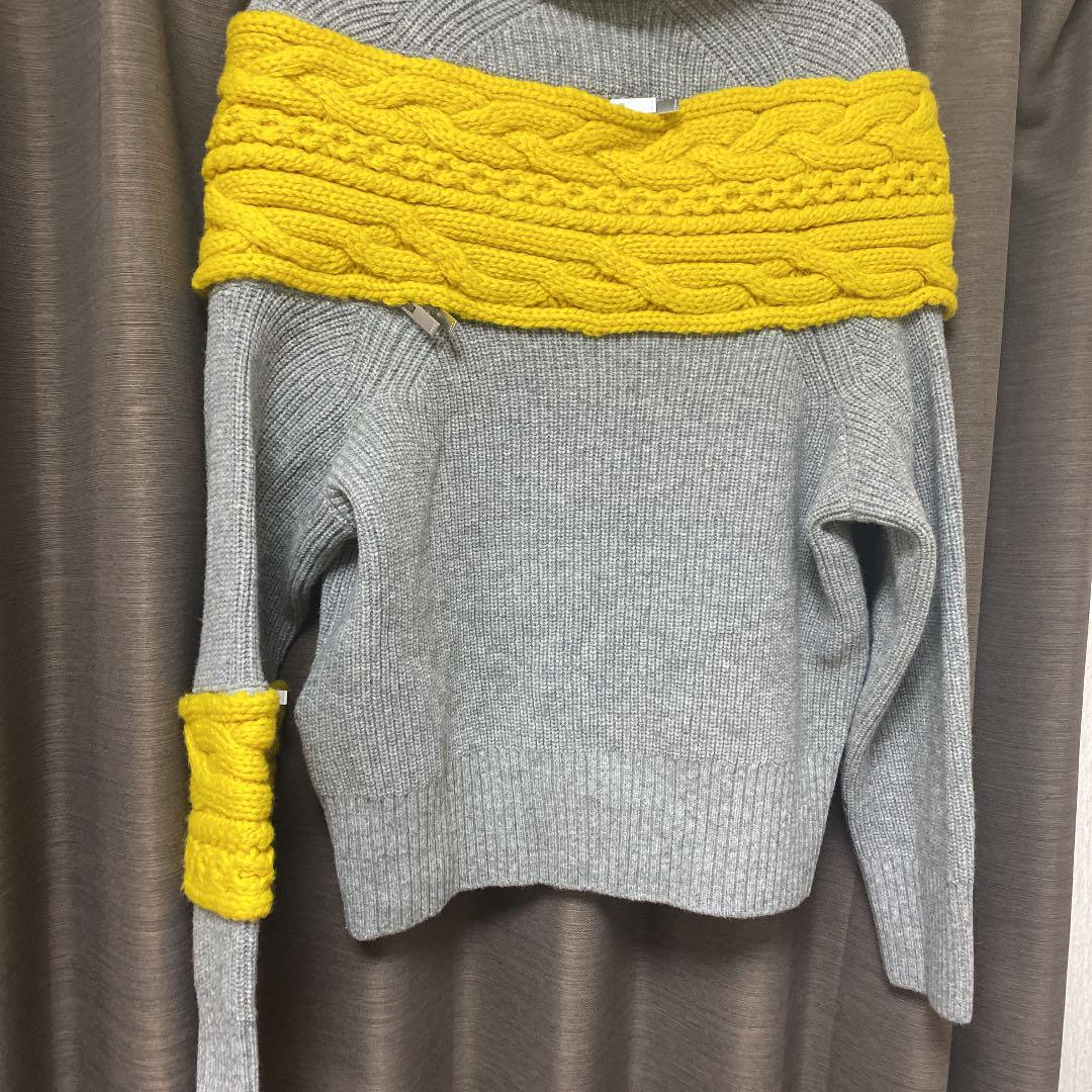 sacai 19aw ジップニット 日本公式の通販 sacai 19aw zip knit ジップニット ニット/セーター