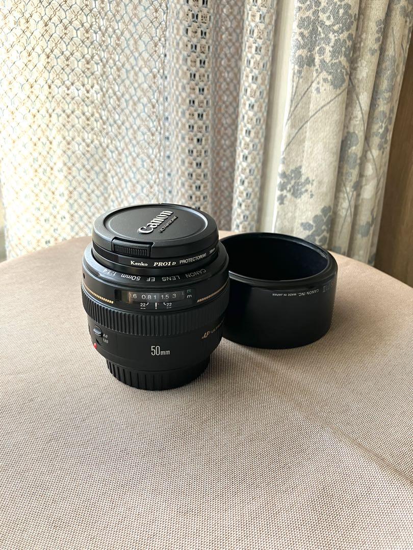 Canon EF 50mm f/1.4 レンズ