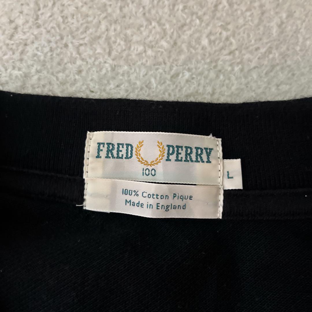 Fred Perry フレッドペリー ポロシャツイングランド製 100周年記念.