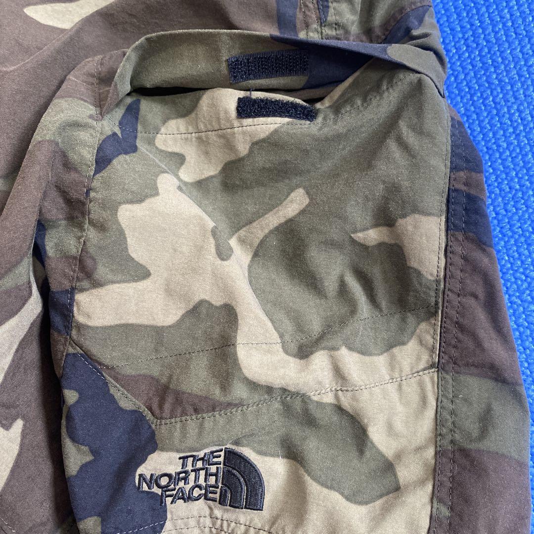 THE NORTH FACE カモフラージュ ショートパンツ L NB41852 THE NORTH FACE カモフラージュ ショートパンツサイズ 140