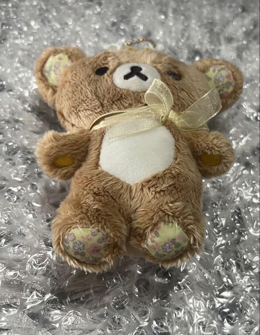 【最終値下げ】リラックマ ぶらさげぬいぐるみ 花冠 イエロー リラックマストア
