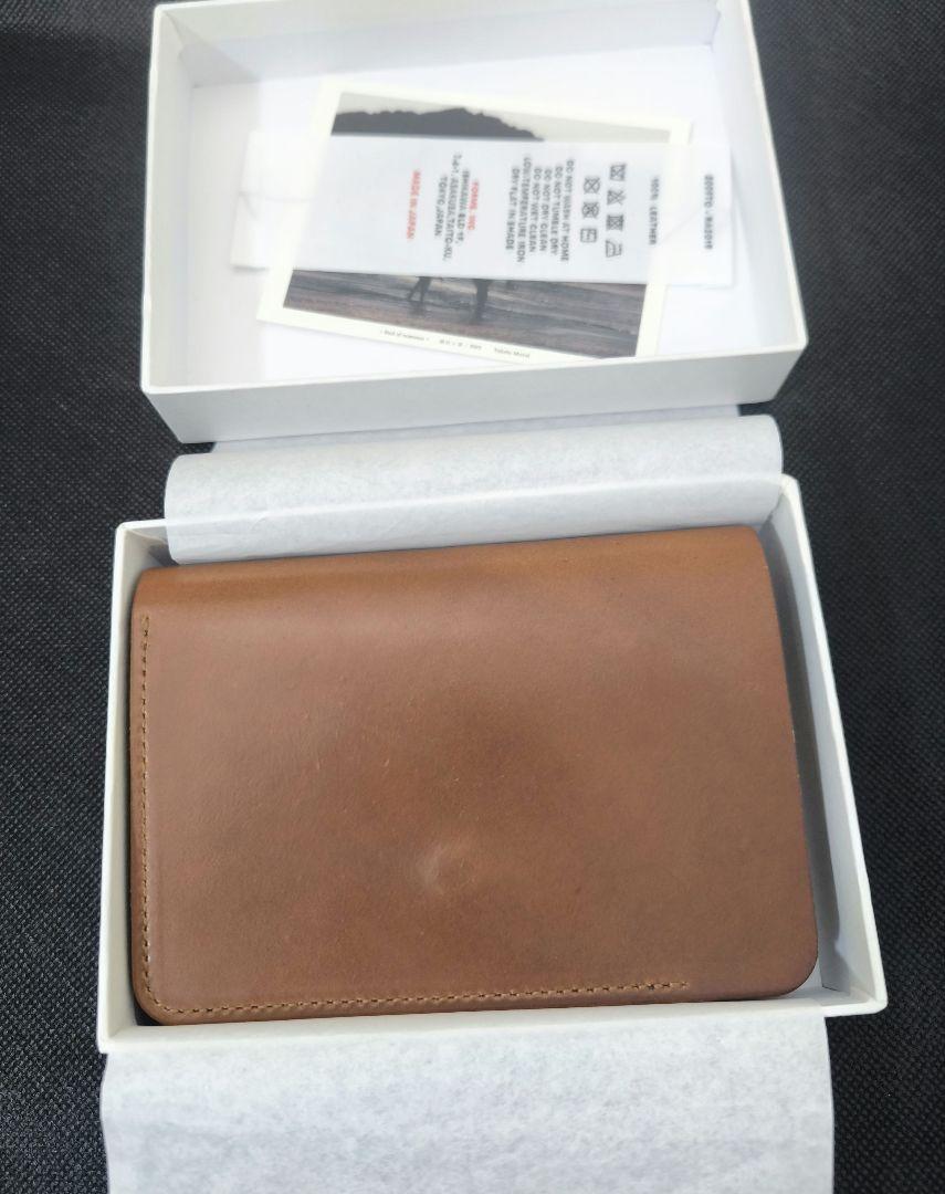 新品未使用 forme short wallet cordvan cigar