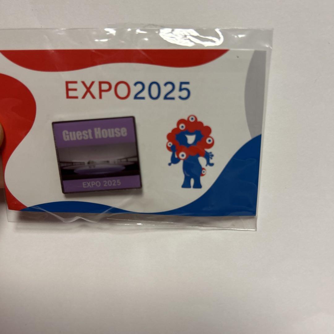 【大阪・関西万博2025】Guest House レア・非売品　ピンバッジ 非売品・限定】Guest House ピンバッジ｜大阪万博2025 - メルカリ
