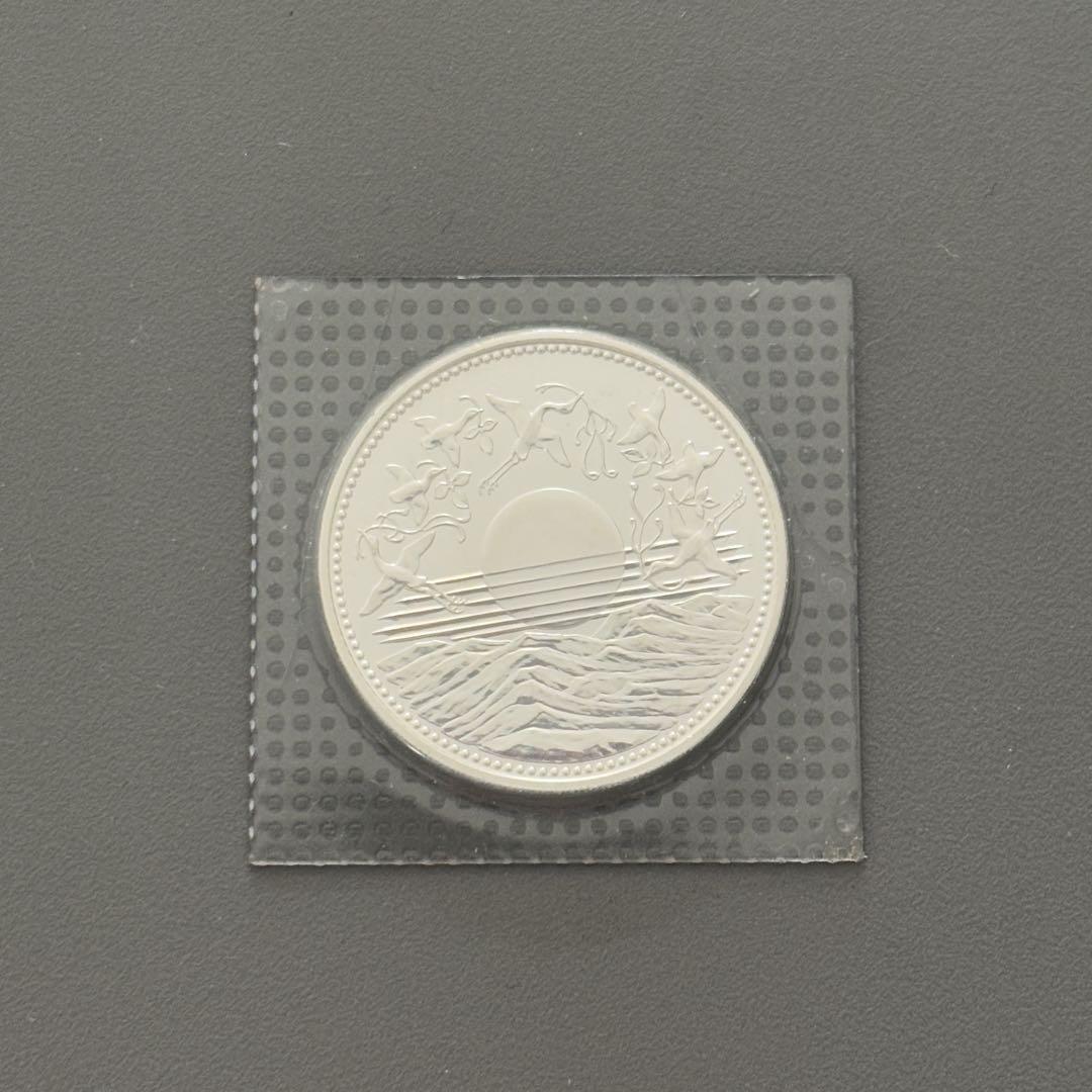 1万円プルーフ銀貨　天皇陛下御在位60年記念