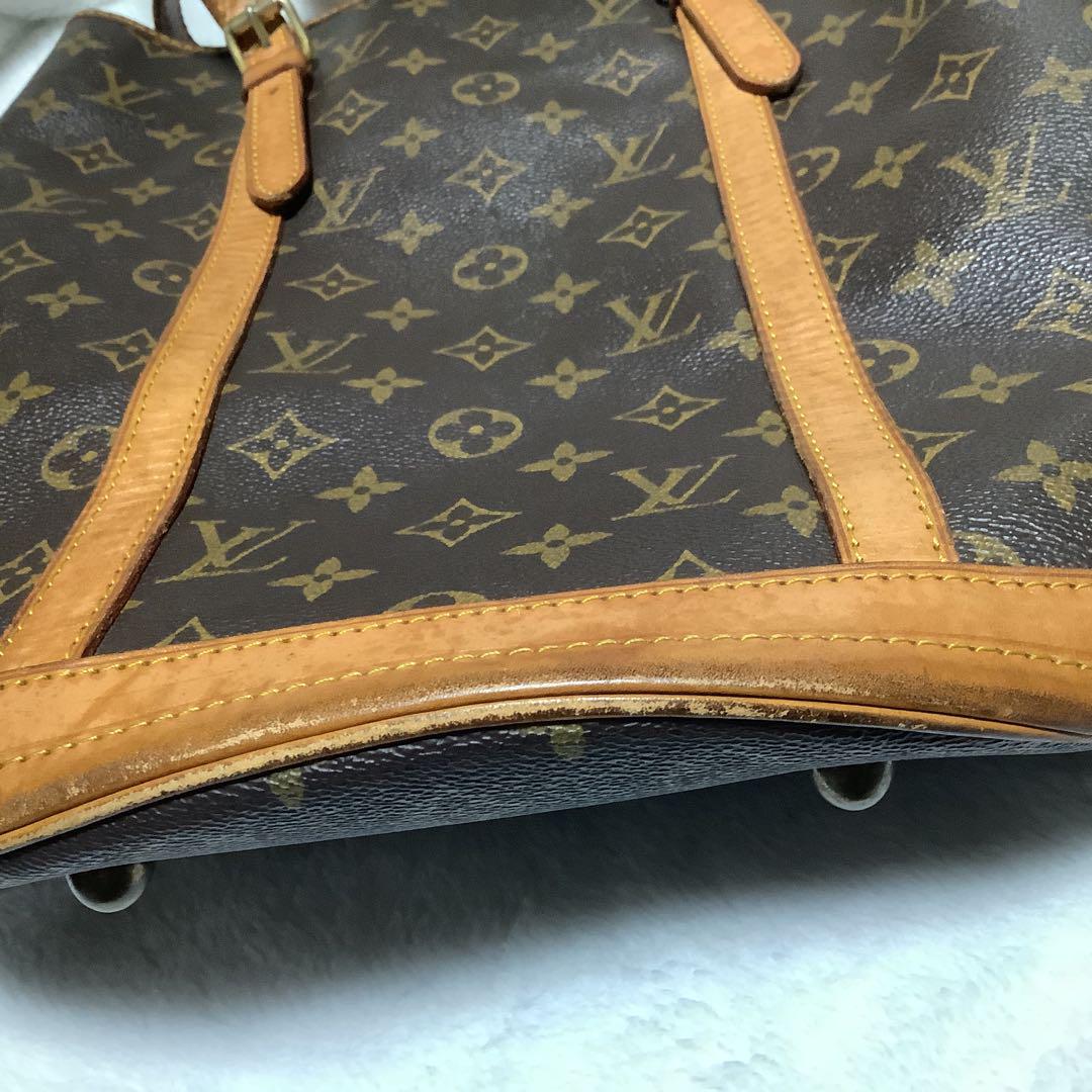 Louis Vuitton モノグラム ショルダーバッグ　バケツ型　バゲット本物