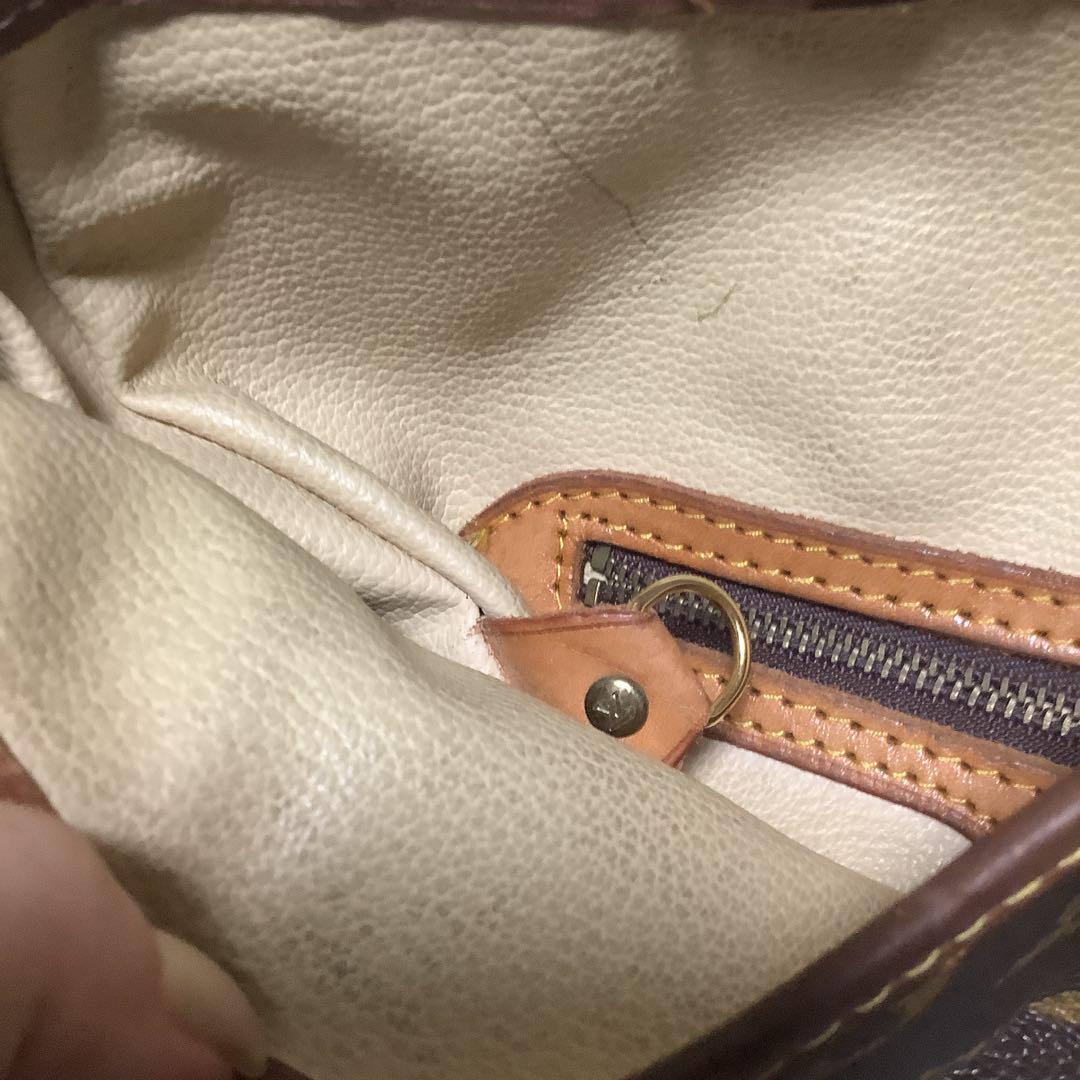 Louis Vuitton モノグラム ショルダーバッグ　バケツ型　バゲット本物