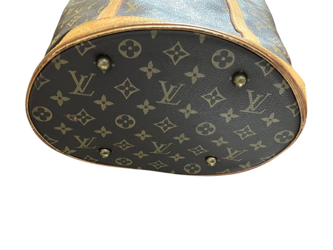 Louis Vuitton モノグラム ショルダーバッグ　バケツ型　バゲット本物