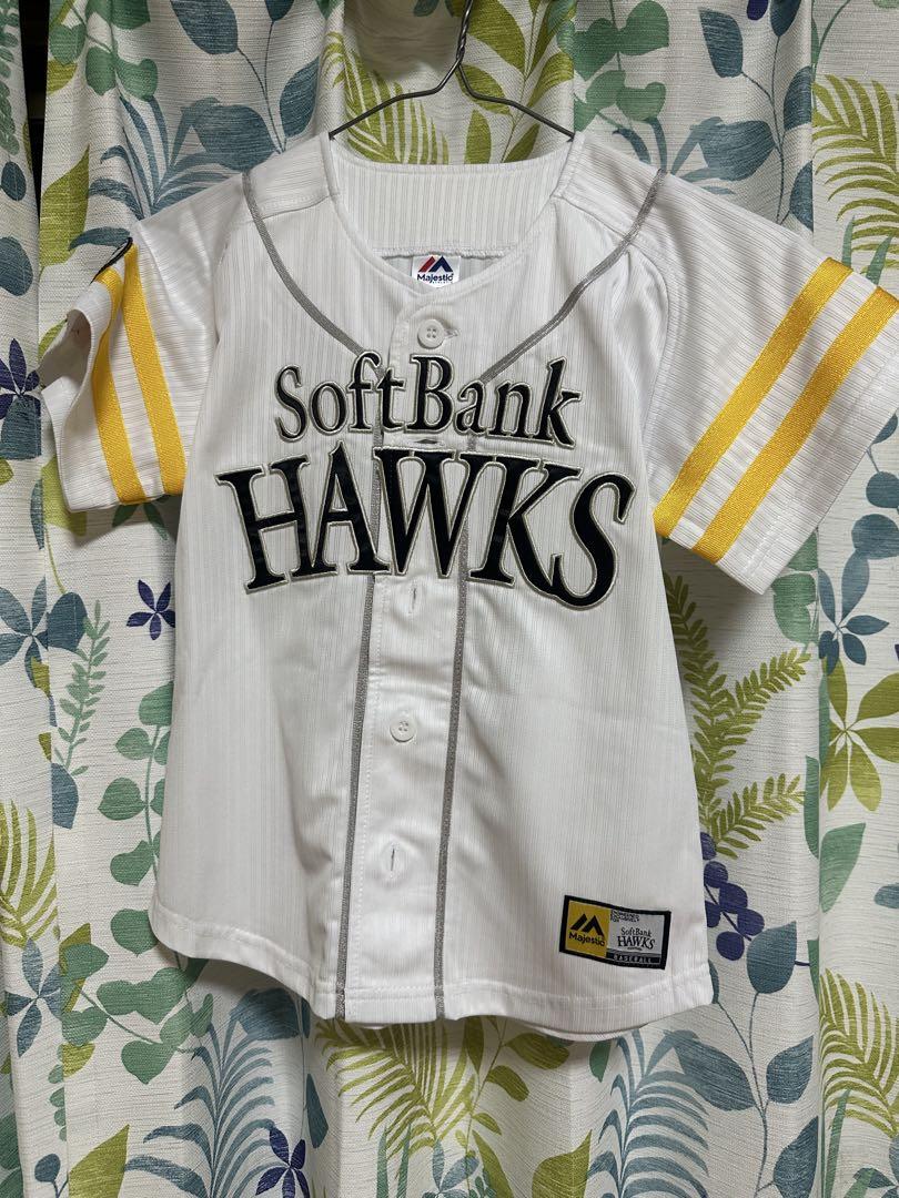 SoftBank Hawks 柳田悠岐 キッズユニフォームと応援バットセット