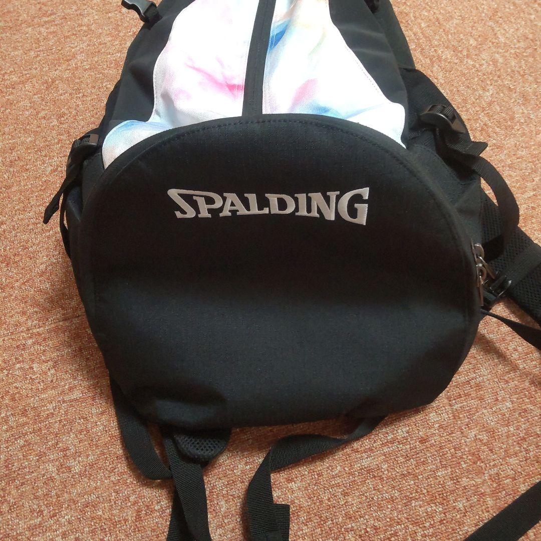 SPALDING バスケットボール用バッグ ブラック/マルチカラー