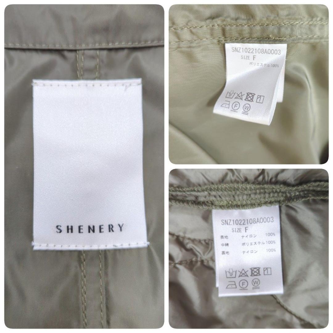 SHENERY　シーナリー　フード　モッズコート　ロング　ライナー付き