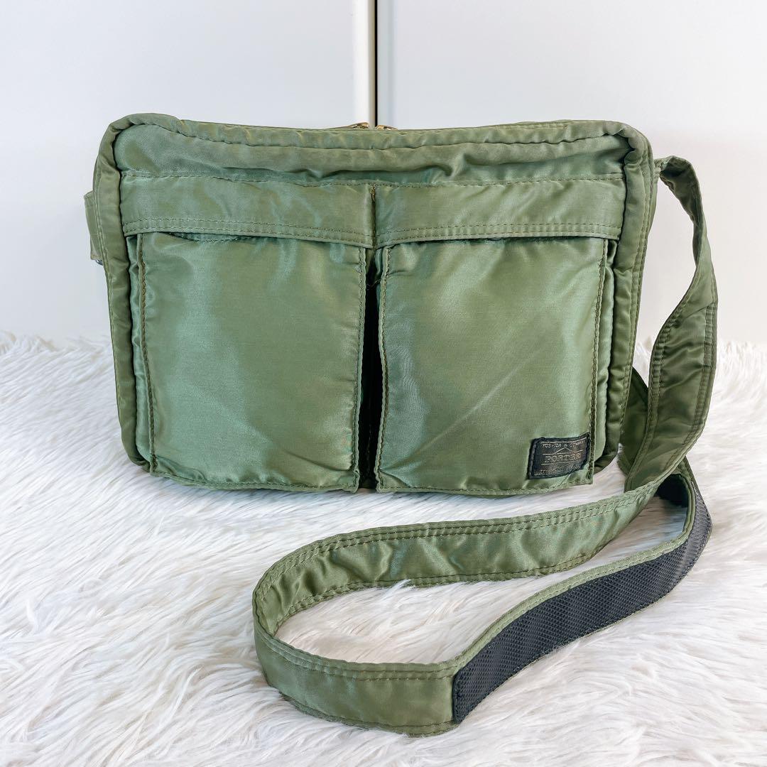 porter ポーター　バッグ　ショルダーバッグ　タンカー　カーキ色