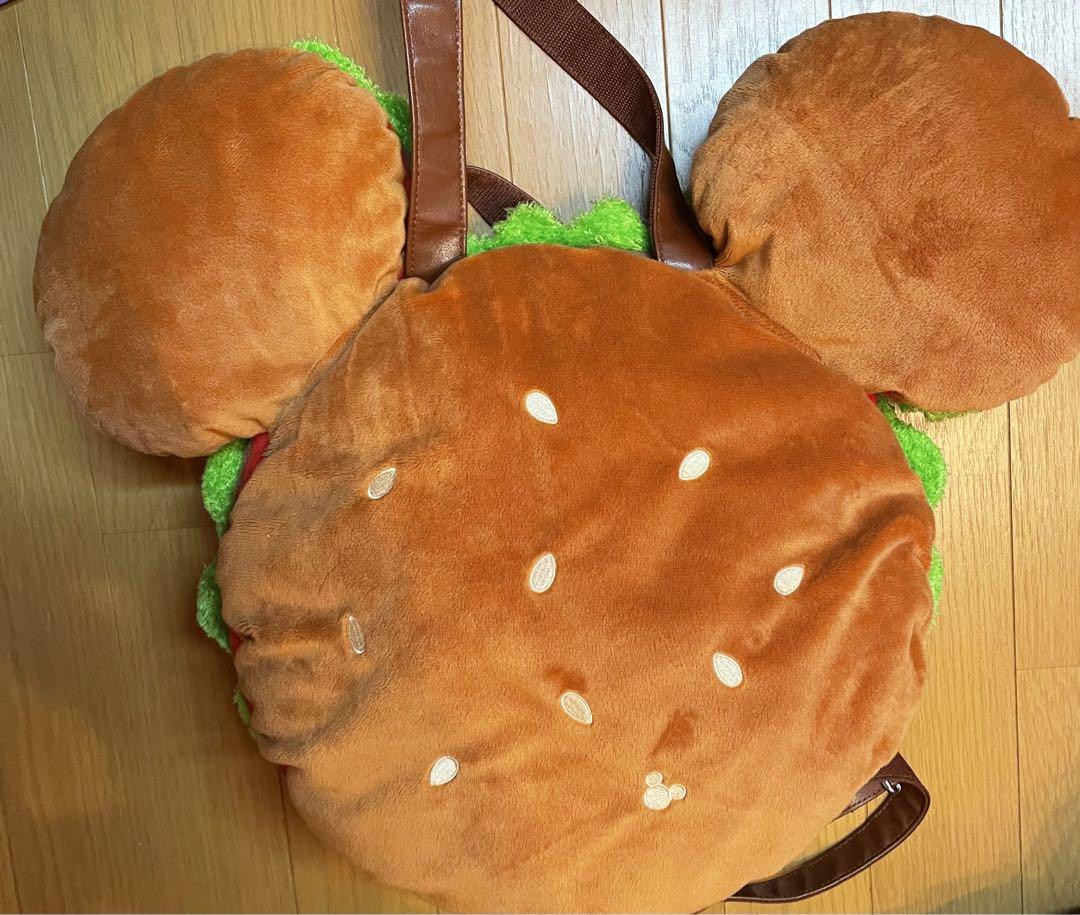 ディズニー ミッキー ハンバーガー 3wayリュック バッグ
