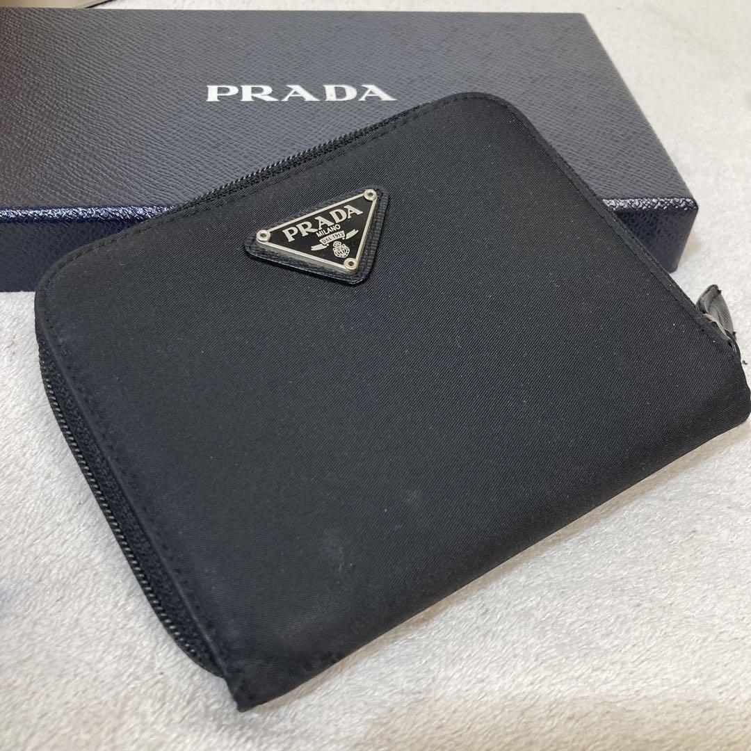 PRADA ナイロン　折り財布　コインケース　カードケース