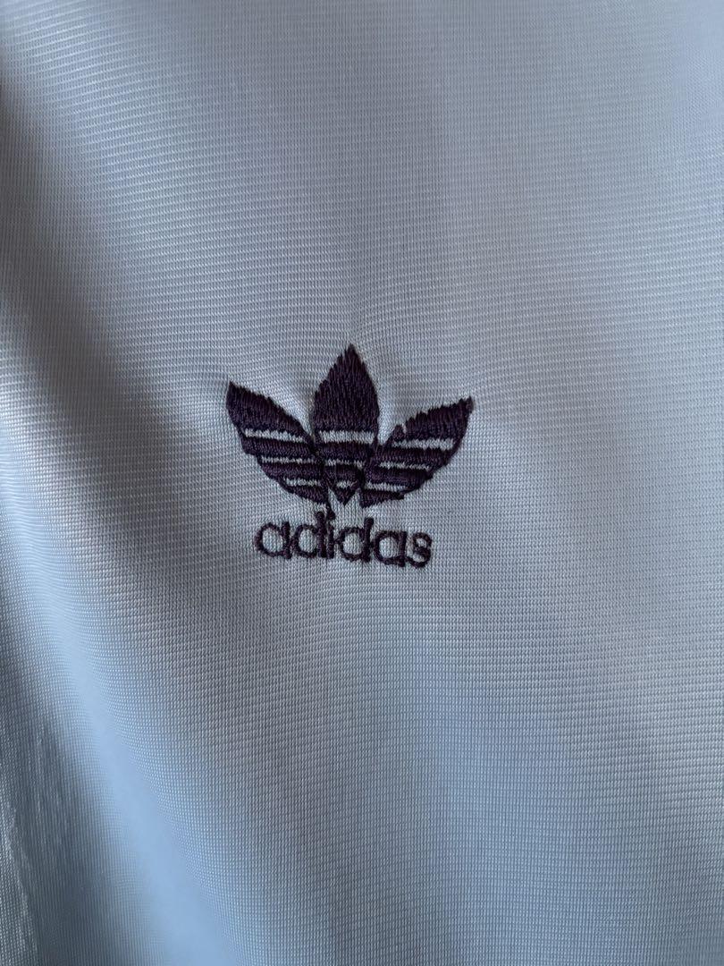 70s ヴィンテージ　adidas ATP トラックジャケット 水色/ネイビー