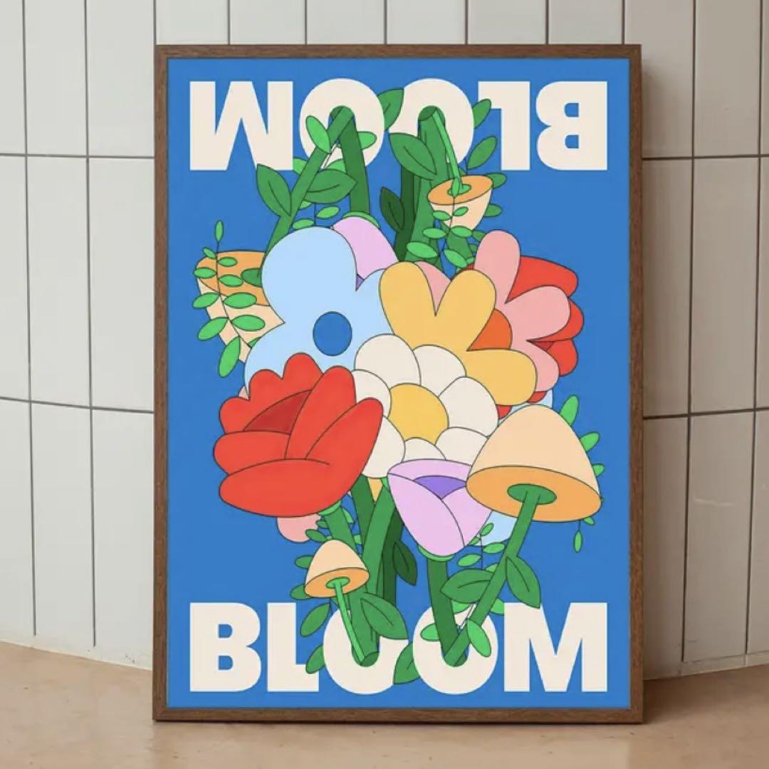 ミッドセンチュリー モダン ヴィンテージ インテリア Flower 803