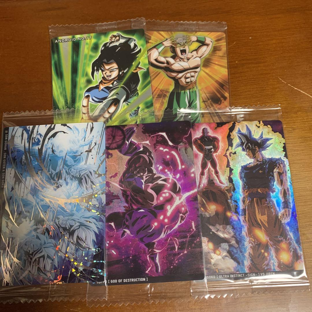 ドラゴンボールカード『孫悟飯&孫悟天＆孫悟空 SSR3-25』他全5枚