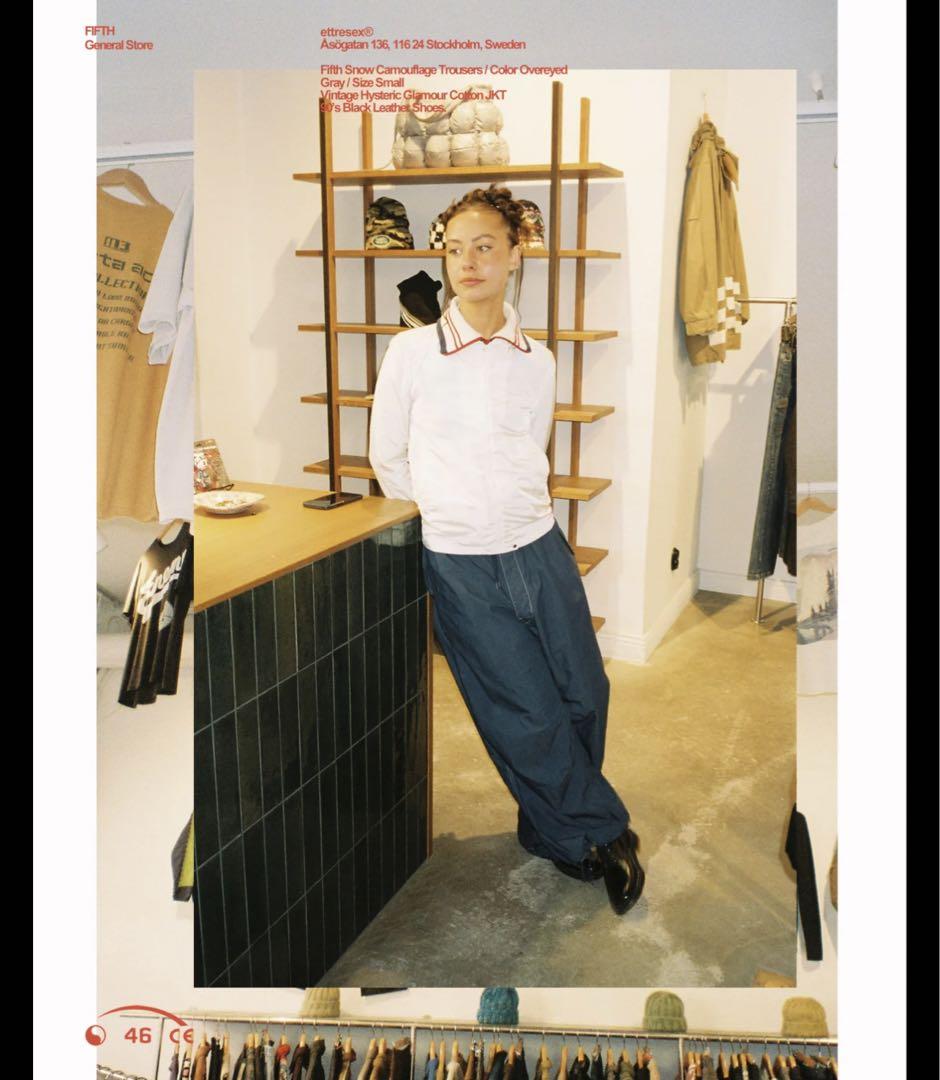 Fifth general Tokyo snow camo pants