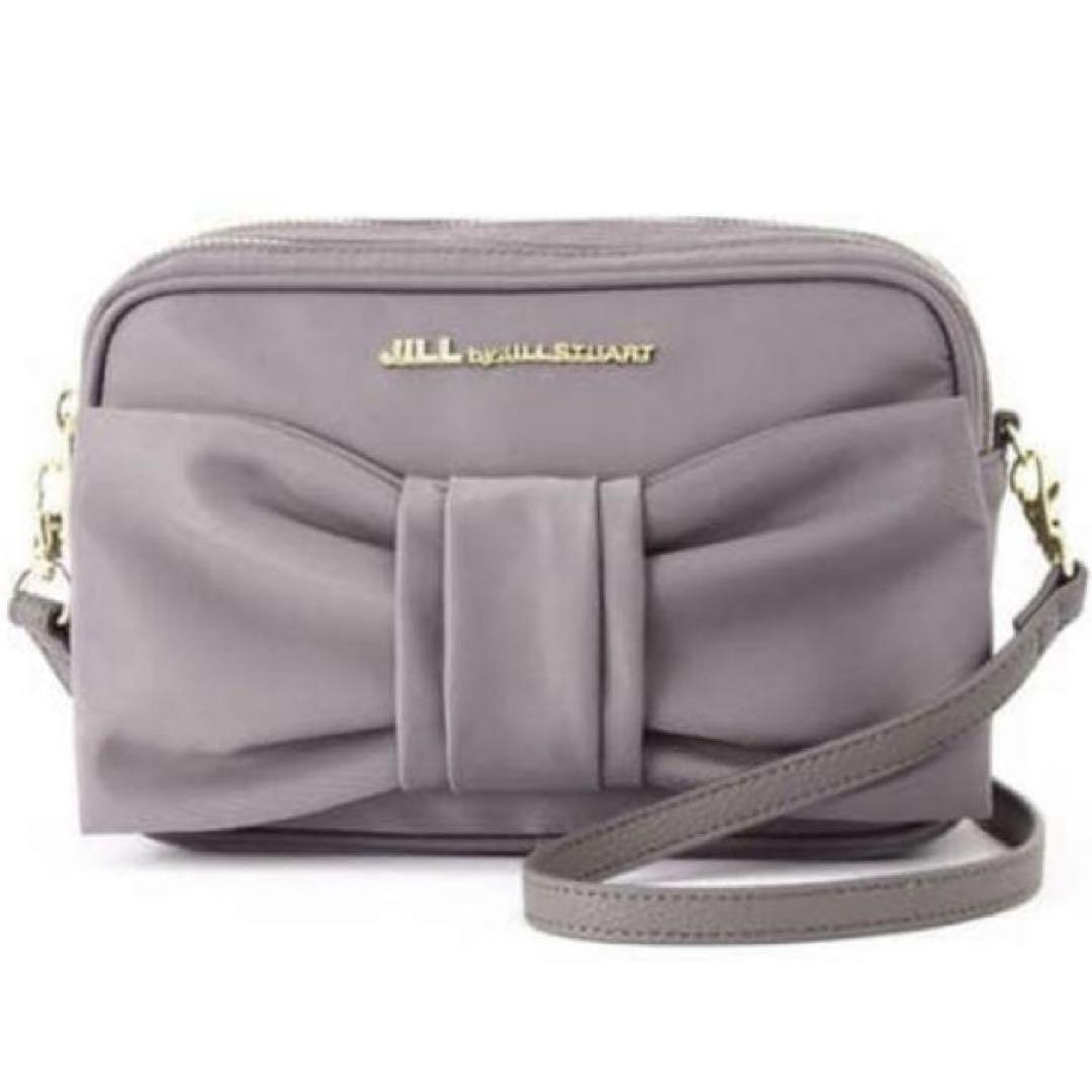 【美品】JILL by JILLSTUART リボンポシェット ショルダーバッグ