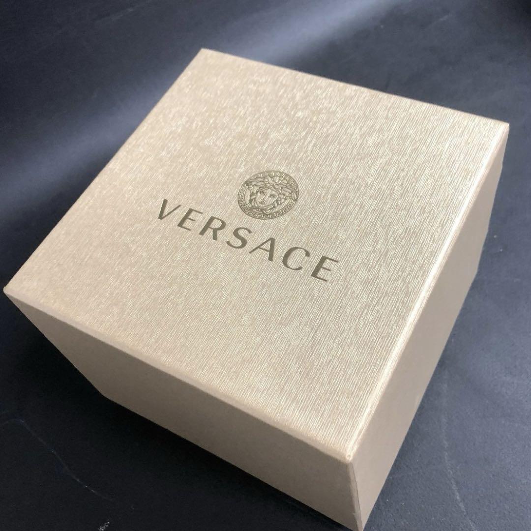 VERSACE ヴェルサーチ VFG ラウンド クロノグラフ ゴールド 腕時計