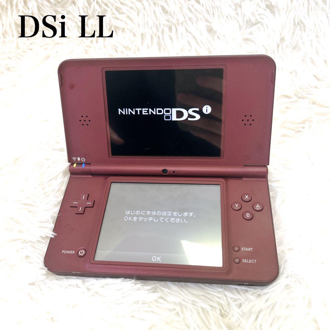 【極美品】 DS i LL 本体 ワインレッド　本体　タッチペン　動作確認済