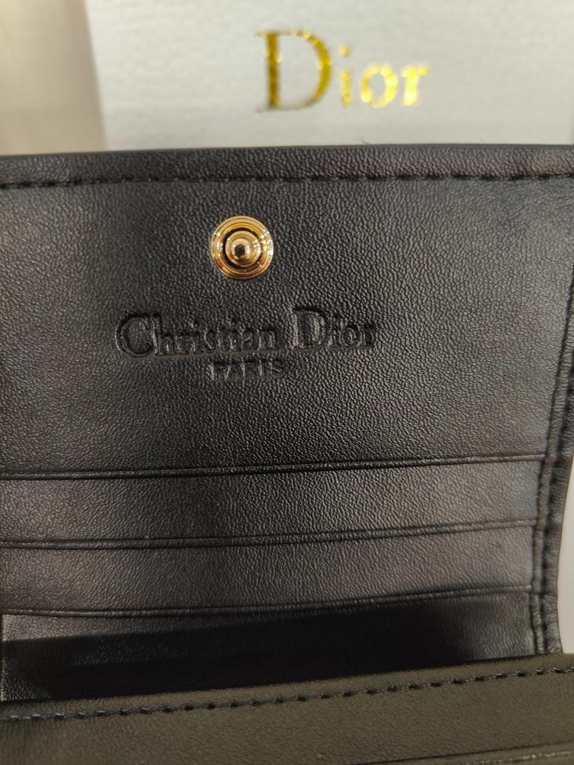 Dior 二つ折り財布 ブラック