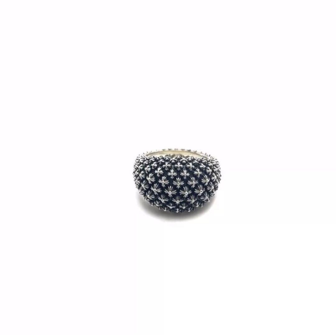 CHROME HEARTS クロムハーツ 密集十字花リング 15