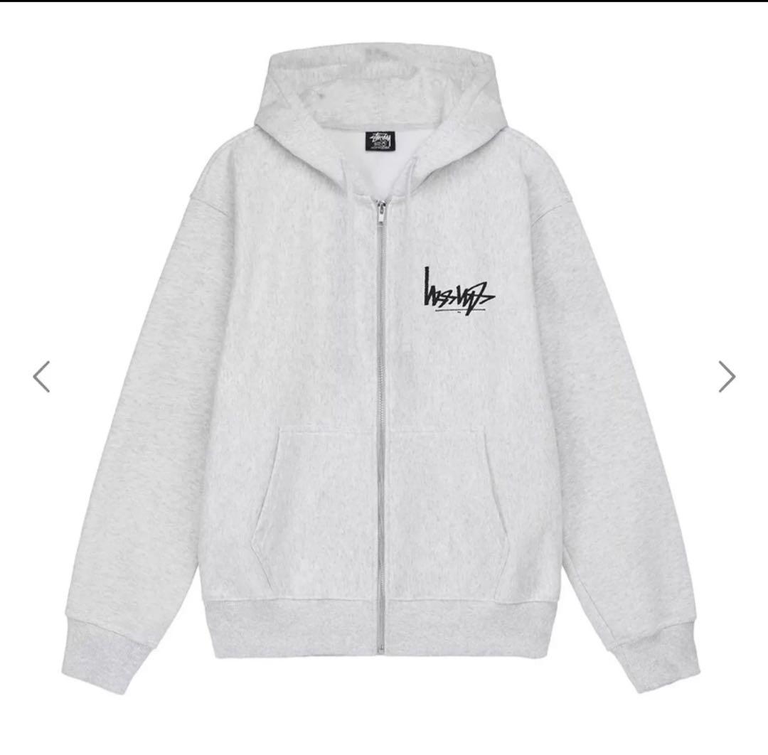 stussy パーカー 逆ロゴ