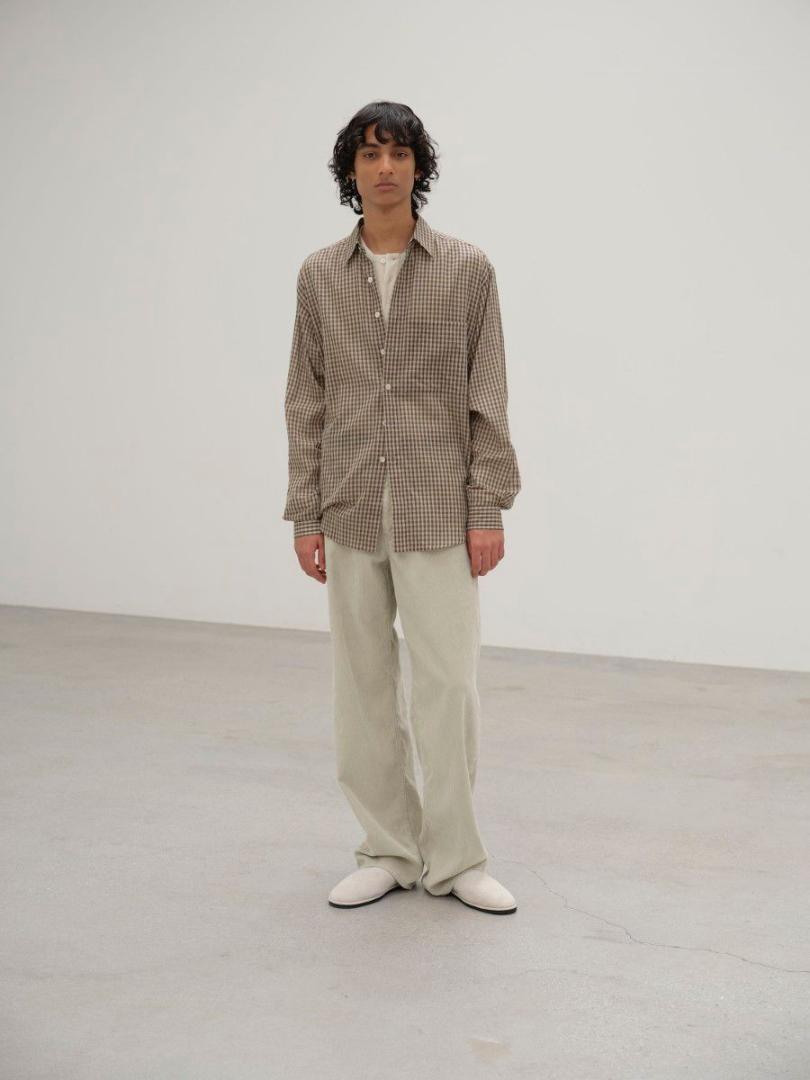 パンツ PIGMENT DYE FINX CORDUROY WIDE 5P PANTS