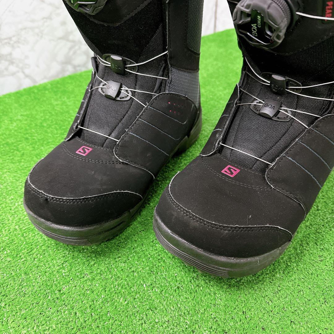 【美品】 SALOMON サロモン スノーボードブーツ PEARL BOA 24