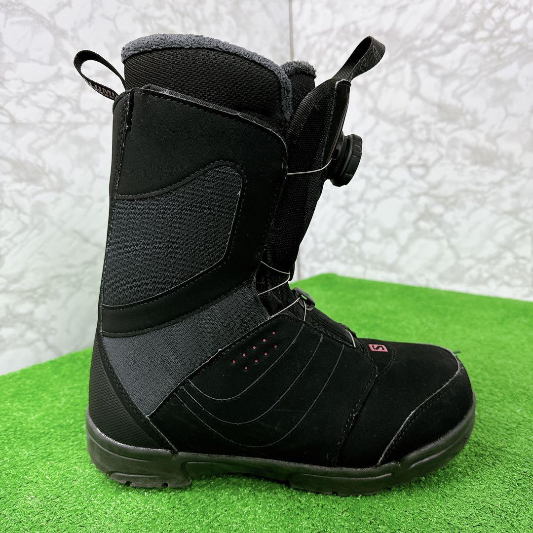 【美品】 SALOMON サロモン スノーボードブーツ PEARL BOA 24