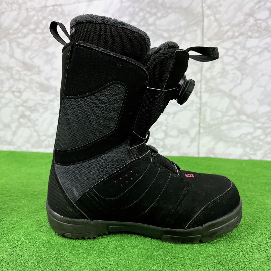 【美品】 SALOMON サロモン スノーボードブーツ PEARL BOA 24